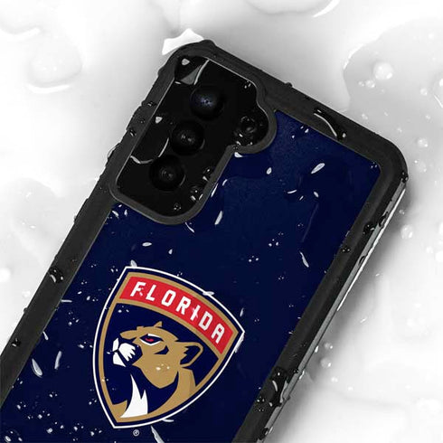 NHL Florida Panthers Distressed Galaxy S23 Waterproof Case