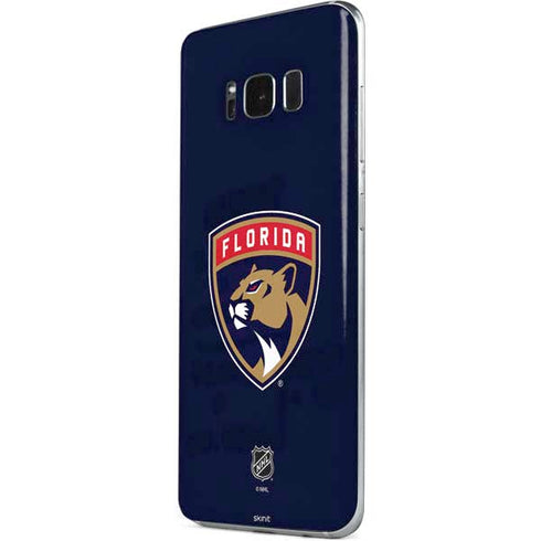 NHL Florida Panthers Distressed Galaxy S8 Skin