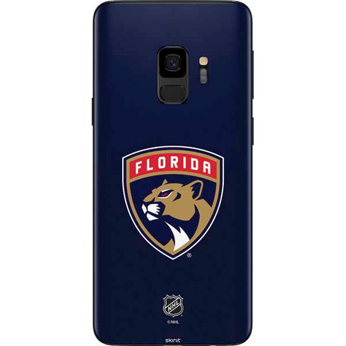 NHL Florida Panthers Distressed Galaxy S9 Skin