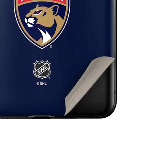 NHL Florida Panthers Distressed Galaxy Z Flip Skin