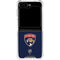 NHL Florida Panthers Distressed Galaxy Z Flip5 5G Clear Case