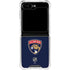 NHL Florida Panthers Distressed Galaxy Z Flip5 5G Clear Case