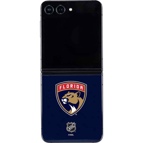 NHL Florida Panthers Distressed Galaxy Z Flip5 5G Skin