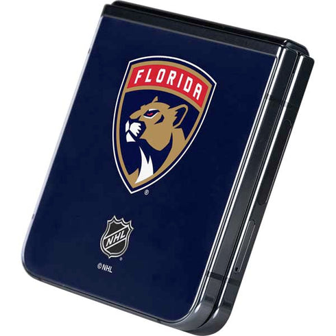 NHL Florida Panthers Distressed Galaxy Z Flip5 5G Skin