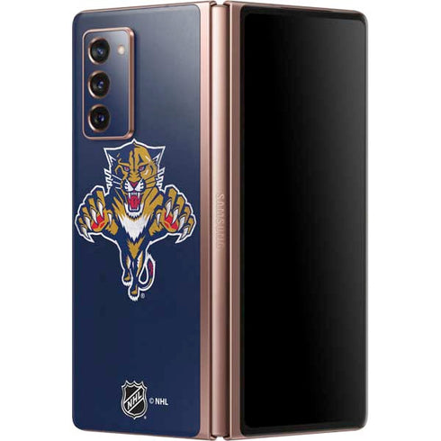 NHL Florida Panthers Distressed Galaxy Z Fold2 5G Skin