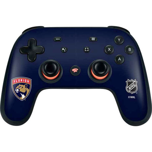 NHL Florida Panthers Distressed Google Stadia Controller Skin