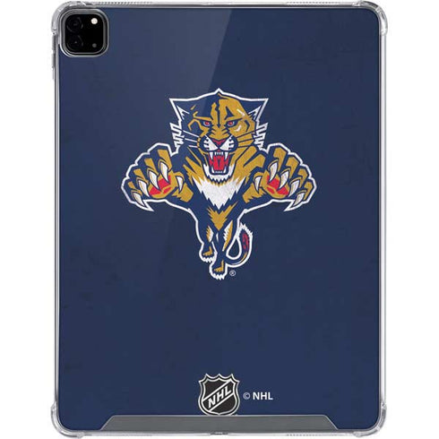 NHL Florida Panthers Distressed iPad Pro 12.9in (2020) Clear Case