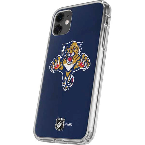 NHL Florida Panthers Distressed iPhone 11 Clear Case