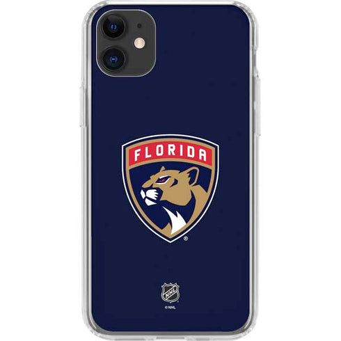 NHL Florida Panthers Distressed iPhone 11 Clear Case