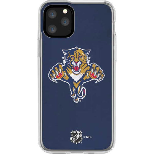 NHL Florida Panthers Distressed iPhone 11 Pro Clear Case