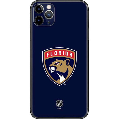 NHL Florida Panthers Distressed iPhone 11 Pro Max Skin