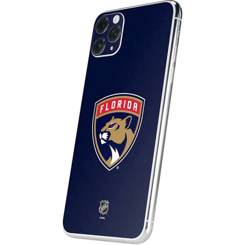 NHL Florida Panthers Distressed iPhone 11 Pro Max Skin