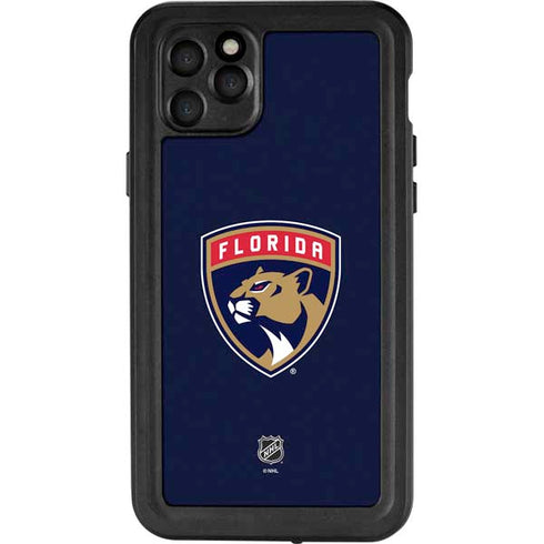 NHL Florida Panthers Distressed iPhone 11 Pro Max Waterproof Case