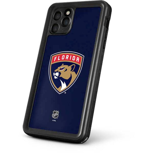 NHL Florida Panthers Distressed iPhone 11 Pro Max Waterproof Case