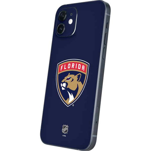 NHL Florida Panthers Distressed iPhone 12 Mini Skin