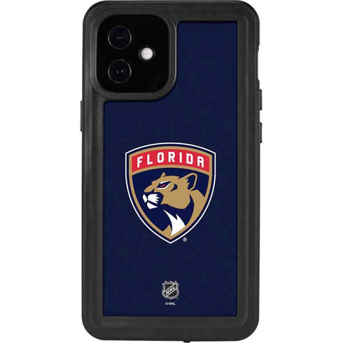 NHL Florida Panthers Distressed iPhone 12 Mini Waterproof Case