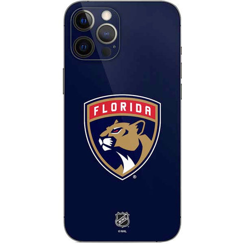 NHL Florida Panthers Distressed iPhone 12 Pro Max Skin