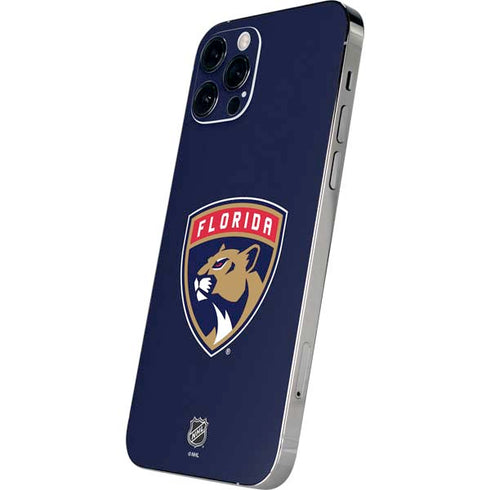 NHL Florida Panthers Distressed iPhone 12 Pro Max Skin