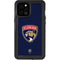 NHL Florida Panthers Distressed iPhone 12 Pro Max Waterproof Case