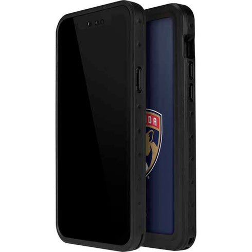 NHL Florida Panthers Distressed iPhone 12 Pro Max Waterproof Case
