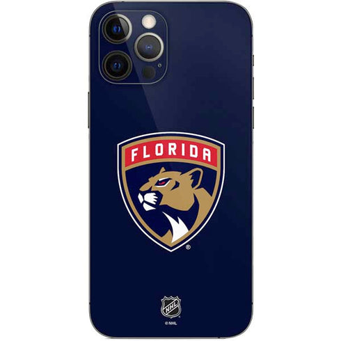 NHL Florida Panthers Distressed iPhone 12 Pro Skin