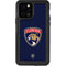 NHL Florida Panthers Distressed iPhone 12 Pro Waterproof Case