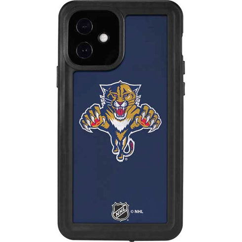 NHL Florida Panthers Distressed iPhone 12 Waterproof Case