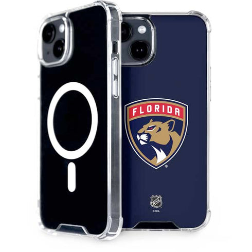 NHL Florida Panthers Distressed iPhone 13 MagSafe Case