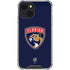 NHL Florida Panthers Distressed iPhone 13 Mini Clear Case
