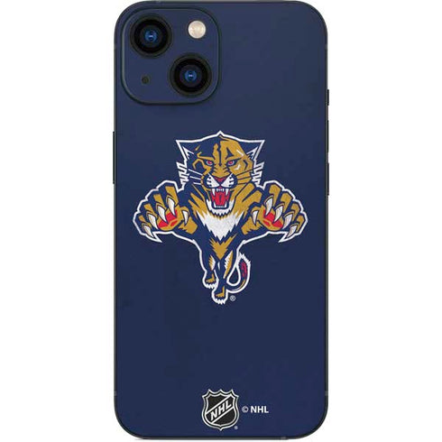 NHL Florida Panthers Distressed iPhone 13 Mini Skin