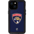 NHL Florida Panthers Distressed iPhone 13 Mini Waterproof Case