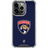 NHL Florida Panthers Distressed iPhone 13 Pro Clear Case
