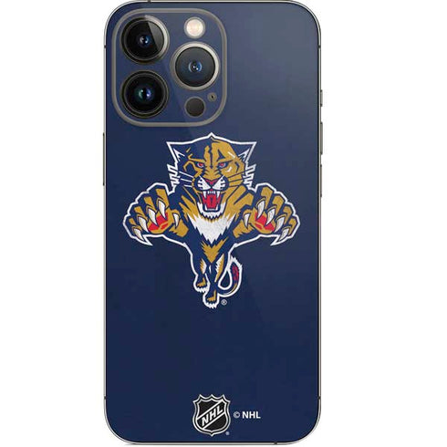 NHL Florida Panthers Distressed iPhone 13 Pro Skin