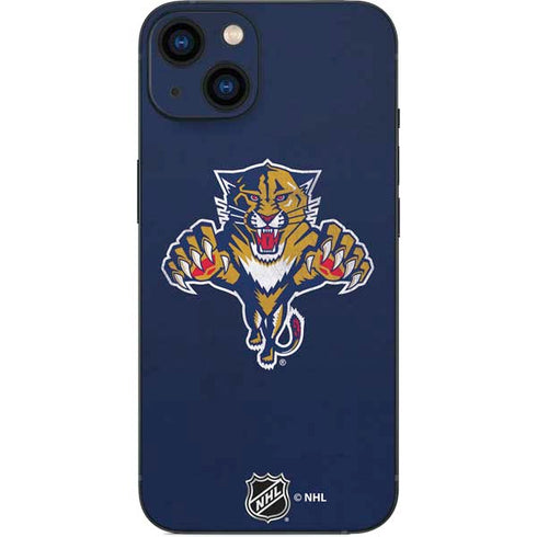 NHL Florida Panthers Distressed iPhone 13 Skin