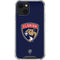NHL Florida Panthers Distressed iPhone 14 Plus Clear Case