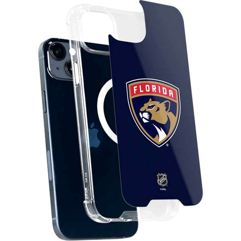 NHL Florida Panthers Distressed iPhone 15 Plus MagSafe Case