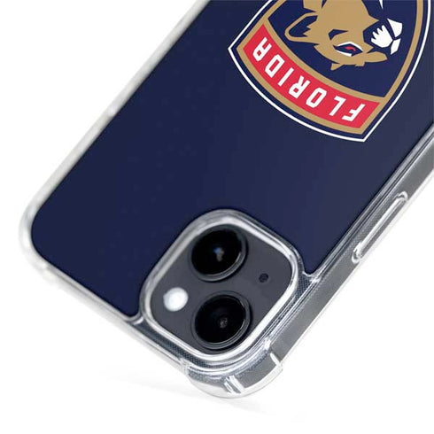 NHL Florida Panthers Distressed iPhone 15 Plus MagSafe Case