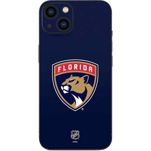 NHL Florida Panthers Distressed iPhone 15 Plus Skin