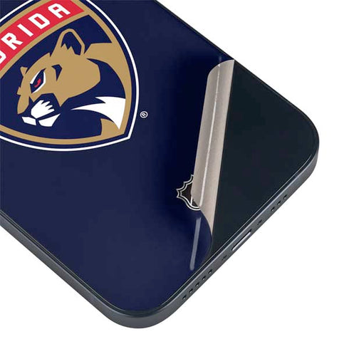NHL Florida Panthers Distressed iPhone 14 Plus Skin