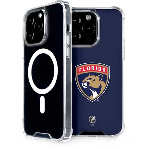 NHL Florida Panthers Distressed iPhone 15 Pro MagSafe Case