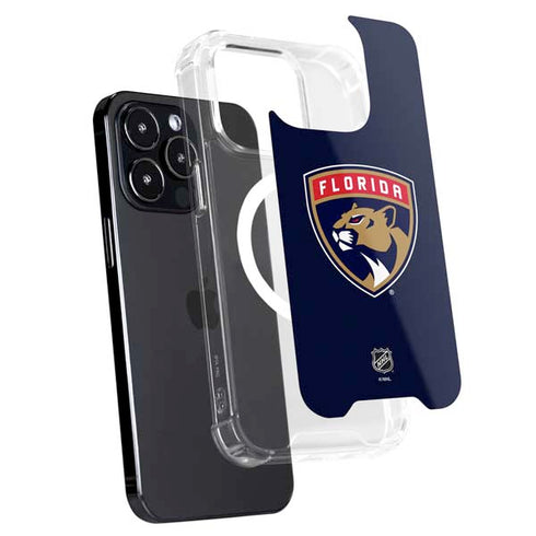NHL Florida Panthers Distressed iPhone 15 Pro MagSafe Case
