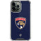 NHL Florida Panthers Distressed iPhone 15 Pro Max Clear Case