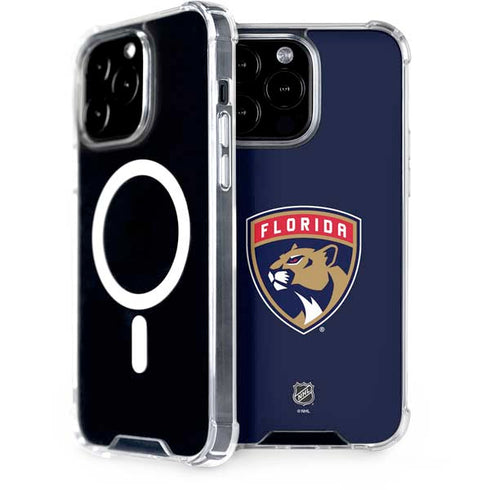 NHL Florida Panthers Distressed iPhone 15 Pro Max MagSafe Case
