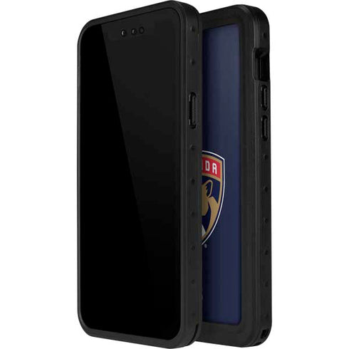 NHL Florida Panthers Distressed iPhone 14 Pro Max Waterproof Case