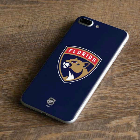 NHL Florida Panthers Distressed iPhone 8 Plus Skin