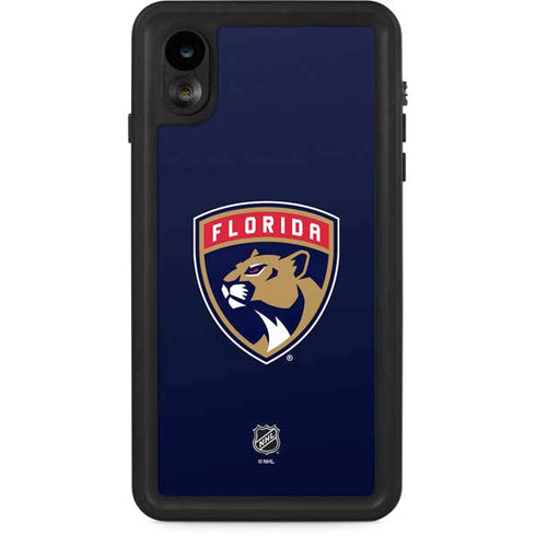 NHL Florida Panthers Distressed iPhone XR Waterproof Case