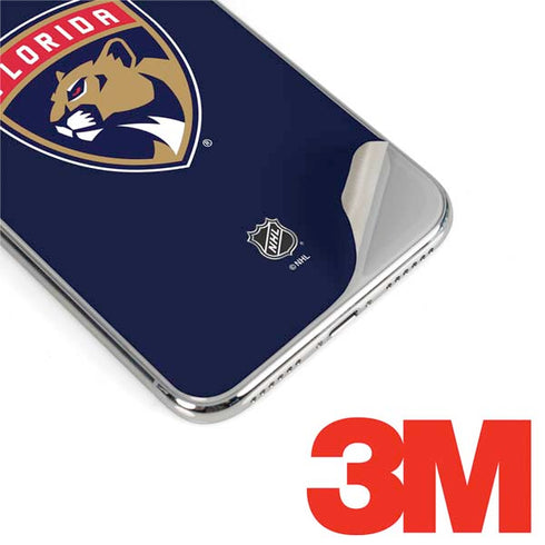 NHL Florida Panthers Distressed iPhone XS Skin