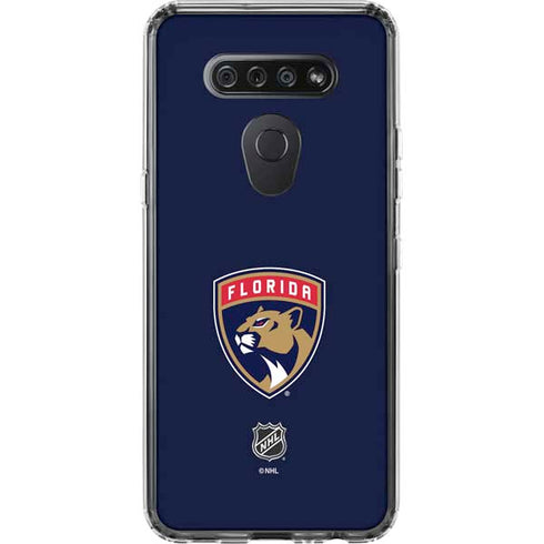 NHL Florida Panthers Distressed LG K51/Q51 Clear Case