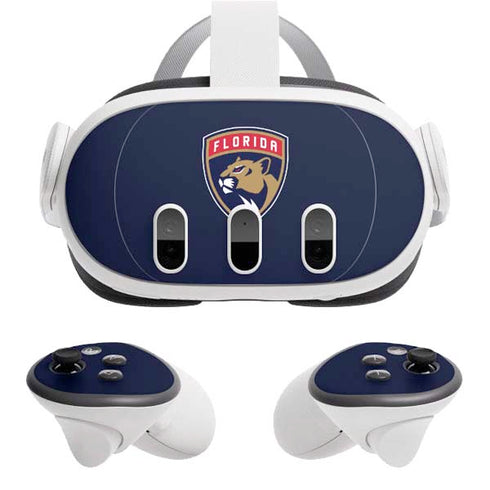NHL Florida Panthers Distressed Meta Quest 3 Skin