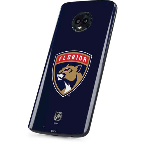 NHL Florida Panthers Distressed Moto G6 Skin